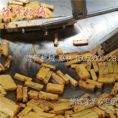 隆澤全自動(dòng)炒菜機(jī)炒菜過程