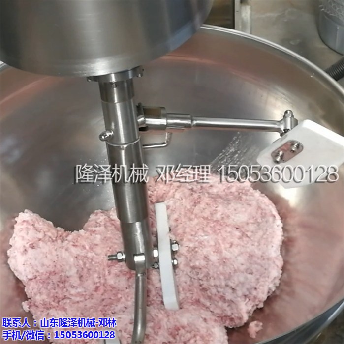 隆澤機(jī)械自動炒炸醬鍋，一鍋炒醬二三百斤