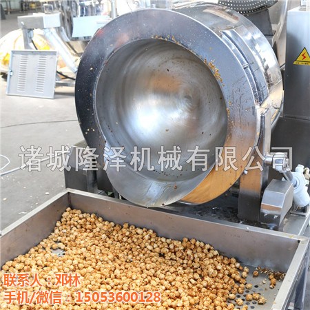 新型爆米花機(jī)-工廠爆米花機(jī)多少錢一臺-隆澤機(jī)械