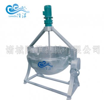 人字形燃氣鼓風機炒鍋