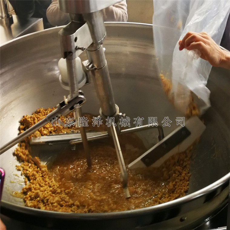 黃老五食品股份有限公司【熬糖攪拌拌料鍋】現(xiàn)場試機2